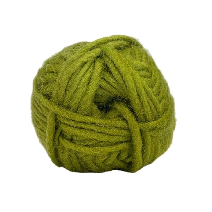 silver wool yarn