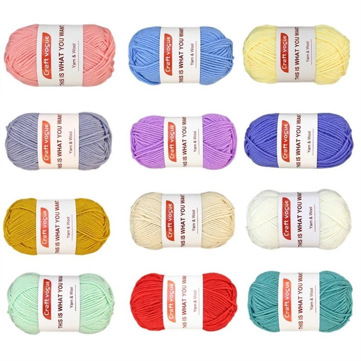 mohair acrylic yarn